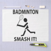 Badmintonracket Smash It Sportbadminton Tissuepapier (Craft)