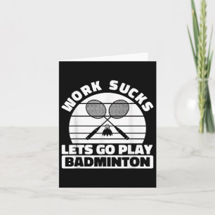 Badmintonracket Speler Racket - Team Veld Shuttle Kaart