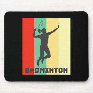 Badmintonspeler Badminton Lover Muismat