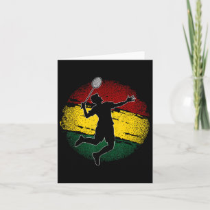 Badmintonspeler Ghanese vlag Ghana Kaart