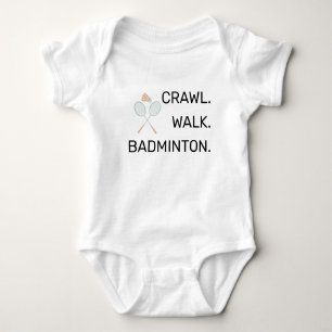 Badmintonspeler - Kruip Wandel Badminton Romper