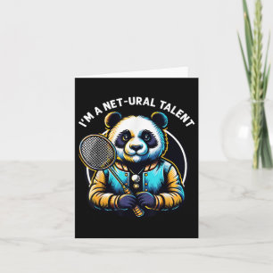 Badmintonspeler Pun Shuttle Netural Talent Badmin Kaart