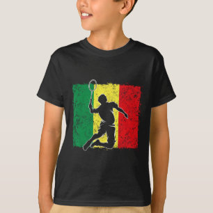 Badmintonspeler Senegalese vlag Senegal 1 T-shirt