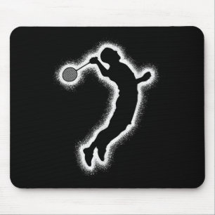 Badmintonspeler Shuttle Jongens Badminton Mannen Muismat
