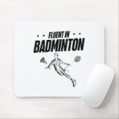 Badmintonspeler Shuttle Muismat (Met muis)
