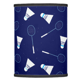 Badmintonspeler Shuttlecks en Rackets Patroon