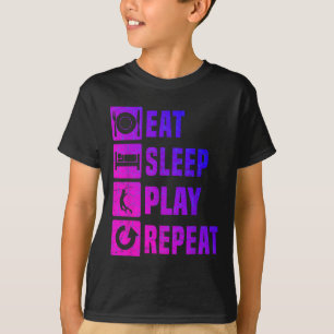 Badmintonspeler Squash Heren Badminton Shuttle T-shirt