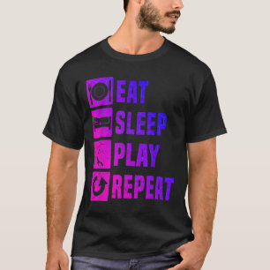 Badmintonspeler Squash Heren Badminton Shuttle T-shirt