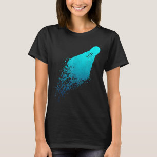 Badmintonspeler Vintage badminton  T-shirt