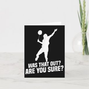 Badmintonspeler Weet je zeker dat je pendelspeler  Kaart