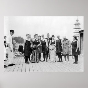  badpakken, jaren 1910 poster