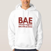 BAE Bacon en eieren Hoodie (Voorkant)