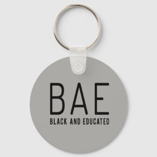 BAE Black en Opgeleide Sleutelhanger