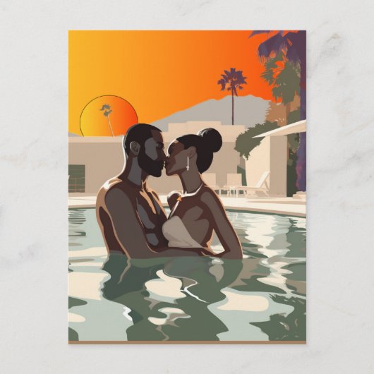 BAE-CATION #1 Briefkaart (Voorkant)