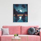 BAE-CATION #4 BRIEFKAART CANVAS AFDRUK (Insitu (Woonkamer))