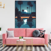 BAE-CATION #4 BRIEFKAART CANVAS AFDRUK (Insitu (Woonkamer))