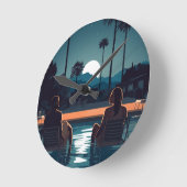 BAE-CATION #4 BRIEFKAART RONDE KLOK (Hoek)