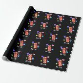 Bae-con Funny Bacon Pun Cadeaupapier (Uitgerold)