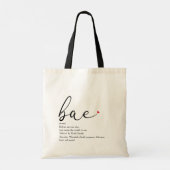 Bae-definitie voor iedereen tote bag (Achterkant)