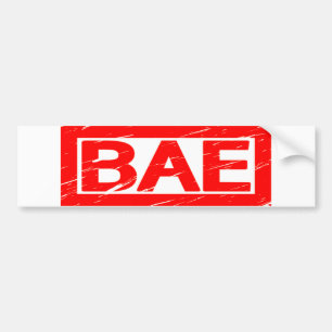 Bae Stamp Bumpersticker