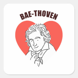 Bae-Thoven Classical Music Sticker