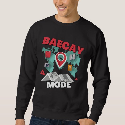 Baecay Mode Designs For Couples Bae King Bae Catio Trui (Voorkant)