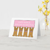 Baek-il 100th Day Birthday voor Koreaans Vrouw Kaart (Gele Bloem)