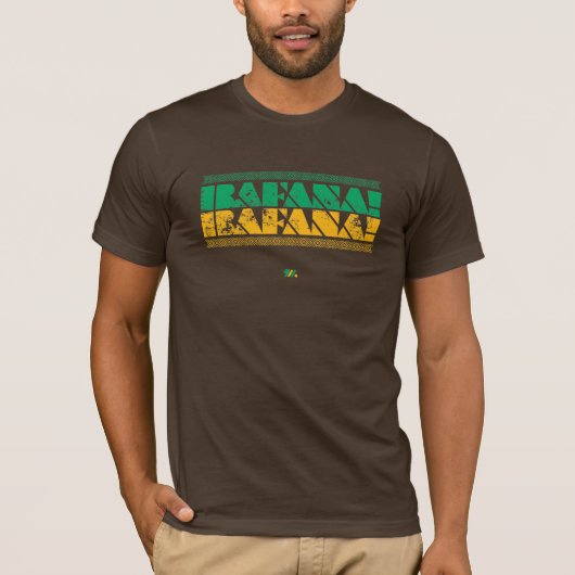 Bafana Bafana - Bruin Shirt (Voorkant)