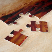 Baffalo/Bison met kalf, bollen, 1014 stuk Legpuzzel (Zijkant)