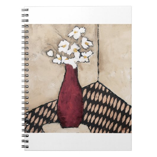 BAG05 Red Vase.tif Notitieboek (Voorkant)