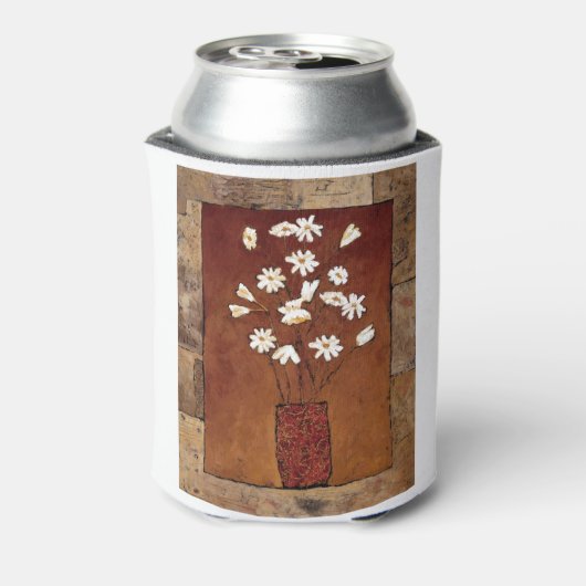 BAG12 Witte Bloemen.tif Blikjeskoeler (Blikje Achterkant)