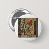 BAG39 Lilies 2.tif Ronde Button 5,7 Cm (Voorkant /achterkant)