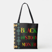 Bag 100 year celebration black history month 2026 Tote (Dos)