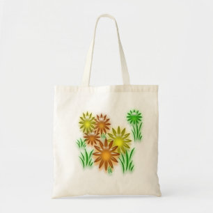 Bag - 3D-daisies Tote Bag
