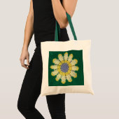 Bag - Afghan Daisy Tote Bag (Voorkant (product))