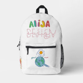 bag alija design by jaime bedrukte rugzak