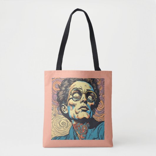 Bag All-Over-Print Medium Tote Bag, 16x16 Seamless (Devant)