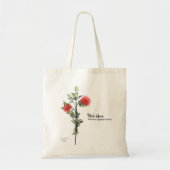Bag Aloha 'Ohi'a Lehua Watercolor Tote (Devant)