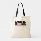 Bag America, Where Voting Works Tote (Dos)