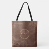 Bag Archivist’s Vault Leather Texture Aesthetic Tote (Devant)
