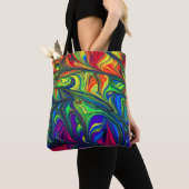 Bag Beautiful Abstract Tote (De près)