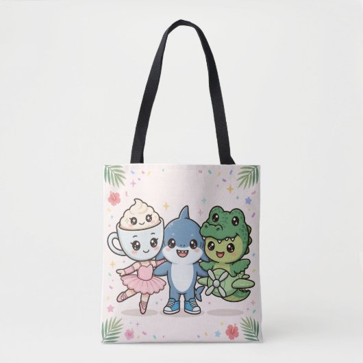 Bag Brainrot Best Friends Squad Tote (Devant)