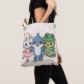 Bag Brainrot Best Friends Squad Tote (De près)