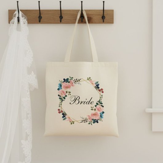 Bag Bride Tote Bag/ Bride Gift/ Bride Tote Gifts
