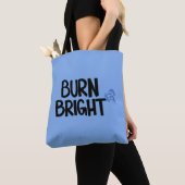 Bag Burn Bright All Over Print Tote (De près)