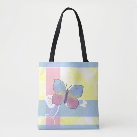 Bag Butterfly - All Over Print Tote (Devant)