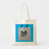 Bag Butterfly with florals tote (Devant)