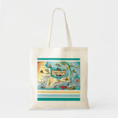 Bag Cape Cod MA Map Tote (Devant)