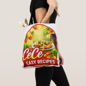 Bag Cece Easy Recipes Tote (De près)