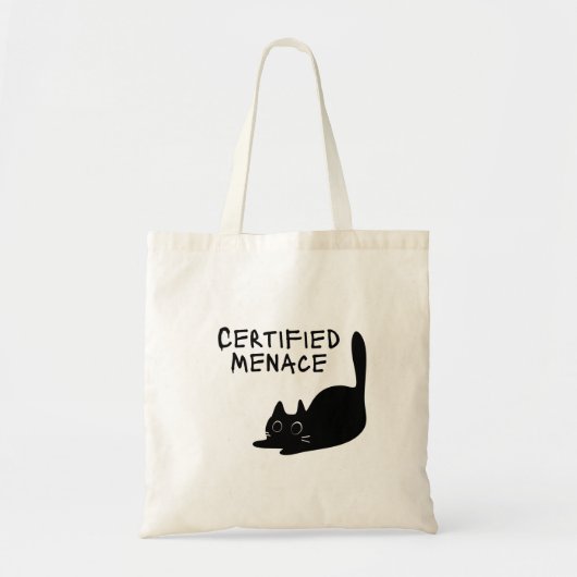 Bag Certified Menace Tote - Black (Devant)